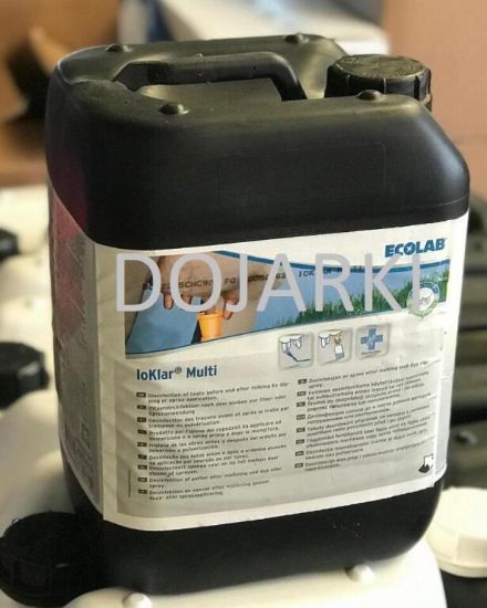 Obrazek IoKlar Multi 10KG dipping dezynfekcyjny do strzyku krowy przed i po doju DIP i SPRAY